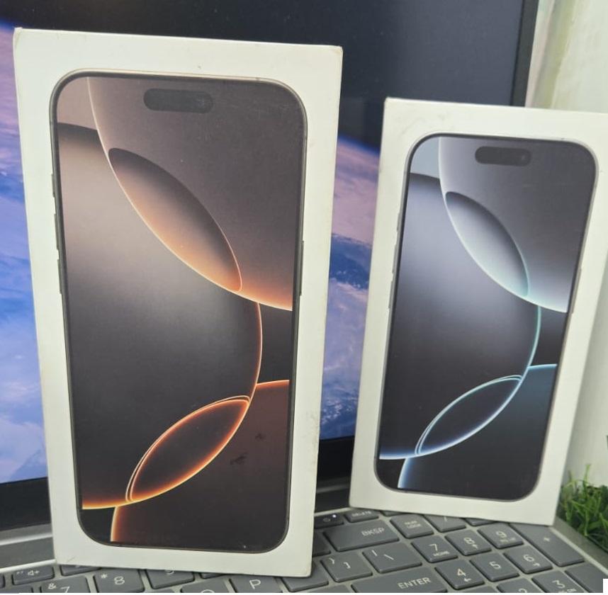 16 pro max and 16 pro white titanium non active phone